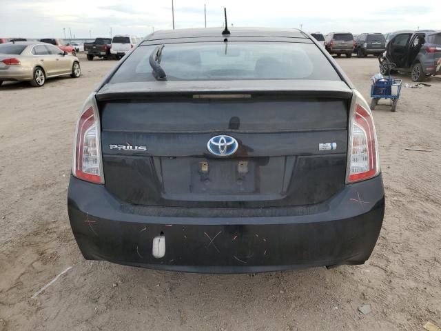 JTDKN3DU6D5564513 - 2013 TOYOTA PRIUS BLACK photo 6