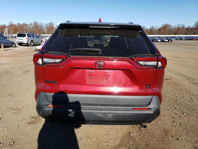 2T3F1RFV0MC150255 - 2021 TOYOTA RAV4 LE MAROON photo 6