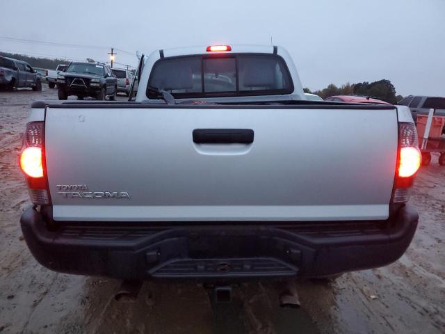 5TFPX4ENXBX005142 - 2011 TOYOTA TACOMA SILVER photo 6