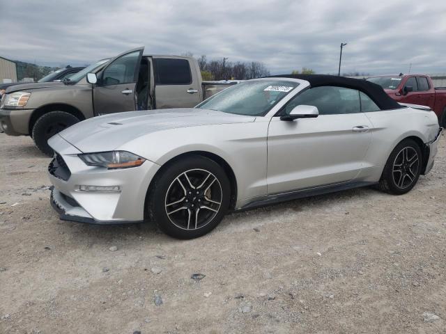 1FATP8UH0K5170863 - 2019 FORD MUSTANG SILVER photo 1