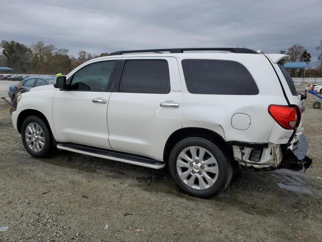 5TDYY5G11BS033385 - 2011 TOYOTA SEQUOIA PLATINUM WHITE photo 2