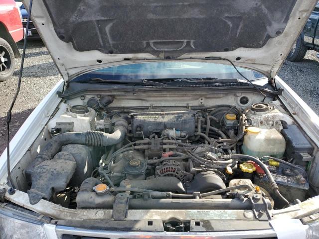 JF1SF6558YH704545 - 2000 SUBARU FORESTER S WHITE photo 12