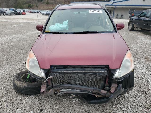 JHLRD78874C054904 - 2004 HONDA CR-V EX BURGUNDY photo 5