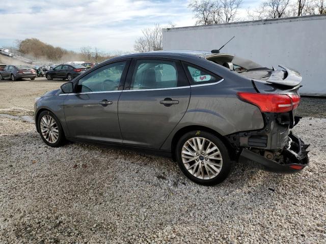 1FADP3J26JL208193 - 2018 FORD FOCUS TITANIUM GRAY photo 2