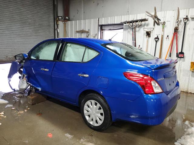 3N1CN7AP6HL863051 - 2017 NISSAN VERSA S BLUE photo 2