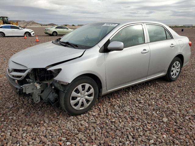 2T1BU4EE0DC960732 - 2013 TOYOTA COROLLA BASE SILVER photo 1