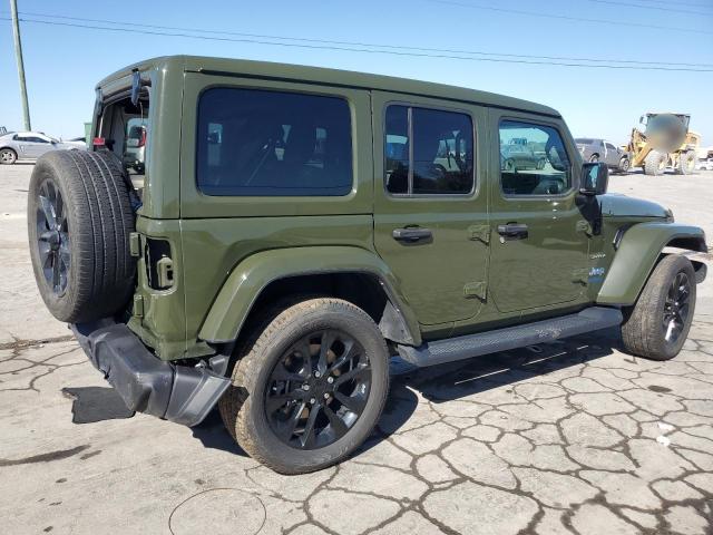1C4JJXP66MW682616 - 2021 JEEP WRANGLER U SAHARA 4XE GREEN photo 3