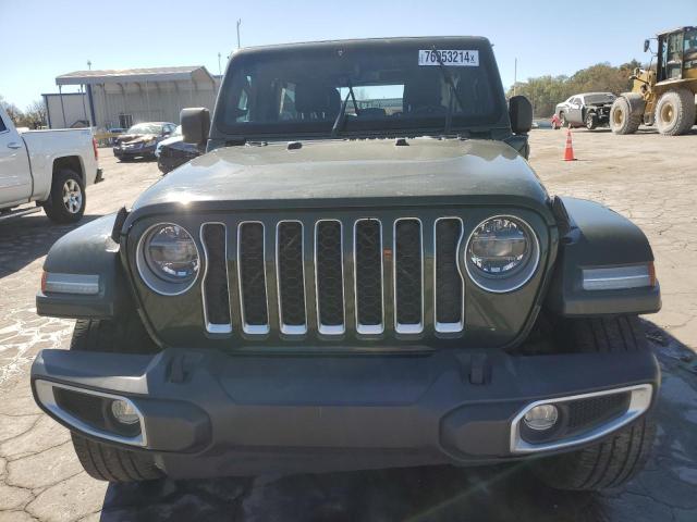 1C4JJXP66MW682616 - 2021 JEEP WRANGLER U SAHARA 4XE GREEN photo 5