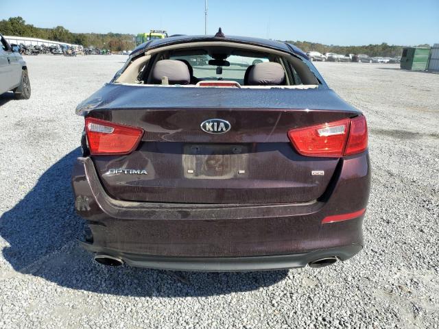 5XXGM4A70FG380163 - 2015 KIA OPTIMA LX BURGUNDY photo 6