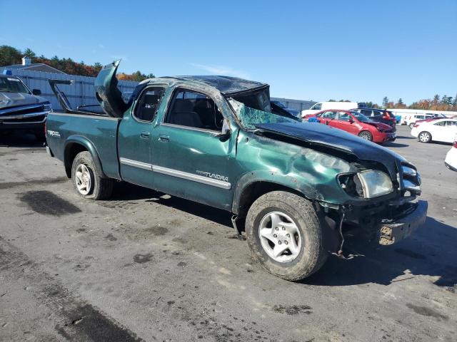 5TBBT44113S408883 - 2003 TOYOTA TUNDRA ACCESS CAB SR5 GREEN photo 4