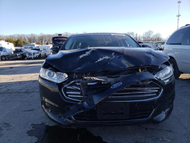 3FA6P0RU0FR232284 - 2015 FORD FUSION TITANIUM HEV BLACK photo 5