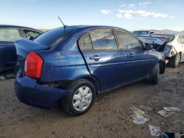 KMHCN4AC7AU424814 - 2010 HYUNDAI ACCENT GLS BLUE photo 3