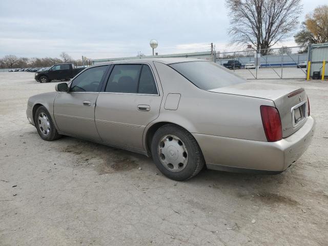 1G6KD54Y62U123682 - 2002 CADILLAC DEVILLE GOLD photo 2