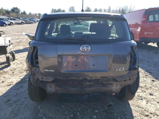 JTKKUPB45E1044625 - 2014 TOYOTA SCION XD GRAY photo 6