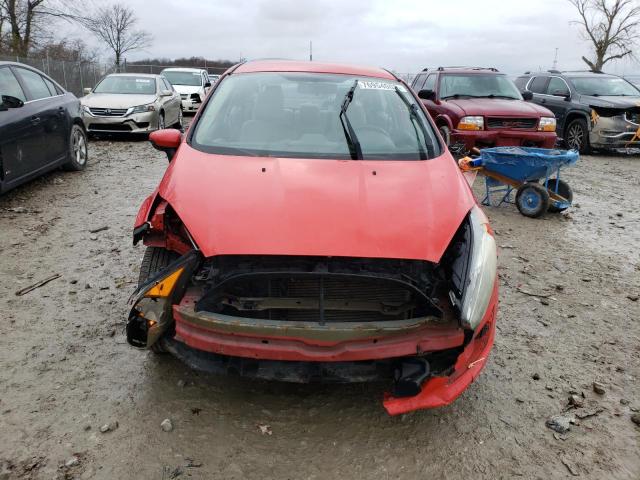 3FADP4BJXEM234165 - 2014 FORD FIESTA SE RED photo 5