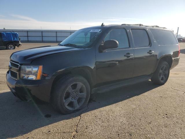 1GNSCJE06CR313821 - 2012 CHEVROLET SUBURBAN C1500 LT BLACK photo 1