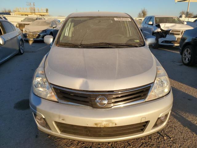 3N1BC1CP3AL376472 - 2010 NISSAN VERSA S GRAY photo 5