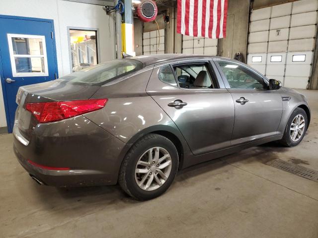 5XXGM4A7XDG227822 - 2013 KIA OPTIMA LX CHARCOAL photo 3