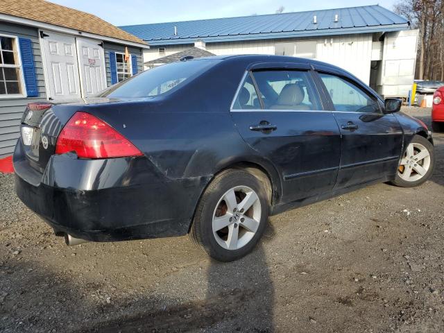 1HGCM56817A079406 - 2007 HONDA ACCORD EX BLACK photo 3