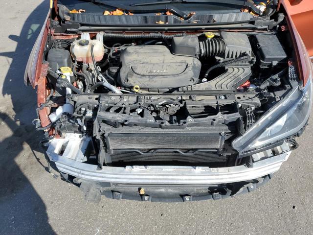 2C4RC1BG2JR155297 - 2018 CHRYSLER PACIFICA TOURING L ORANGE photo 12