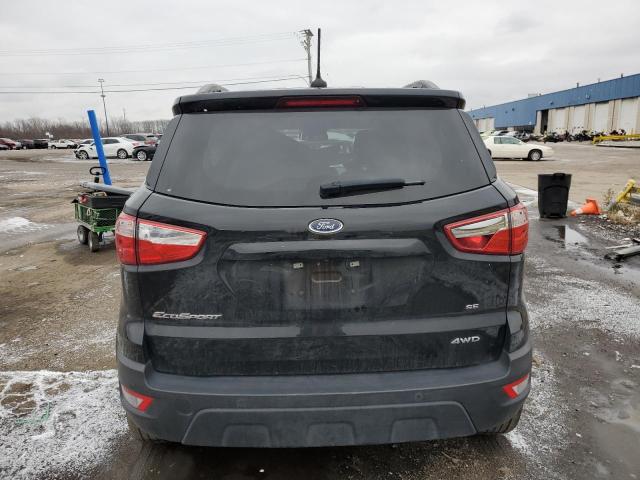 MAJ6S3GL5MC400216 - 2021 FORD ECOSPORT SE Սև լուսանկար 6