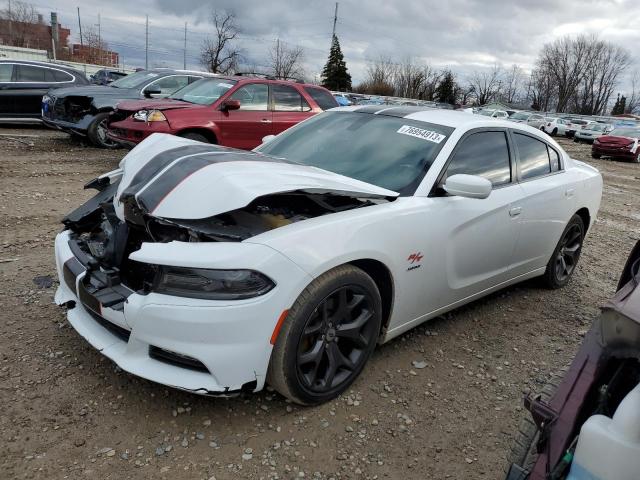 2C3CDXCT7JH209771 - 2018 DODGE CHARGER R/T WHITE photo 1