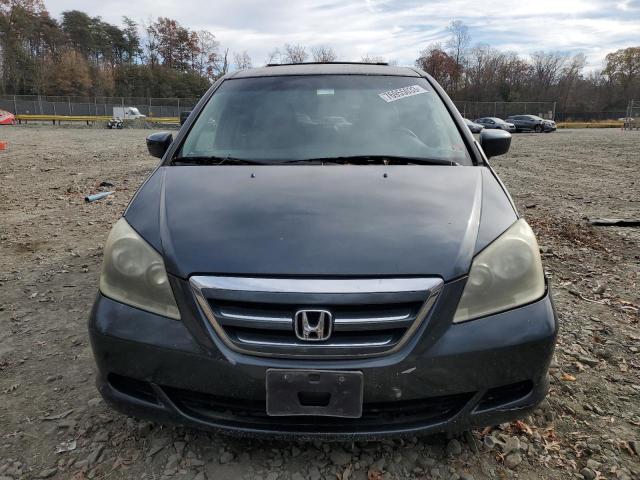 5FNRL38445B019487 - 2005 HONDA ODYSSEY EX GRAY photo 5