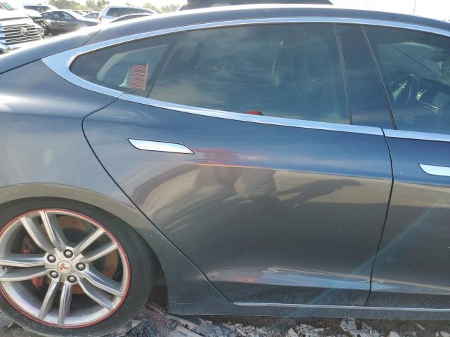 5YJSA1H13EFP54916 - 2014 TESLA MODEL S Grafit foto 10