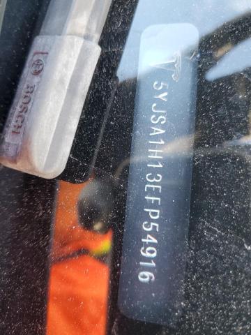 5YJSA1H13EFP54916 - 2014 TESLA MODEL S Grafit foto 12