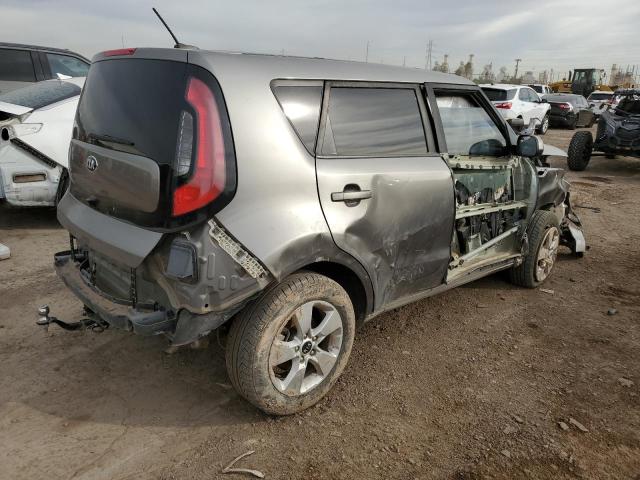 KNDJN2A27K7655574 - 2019 KIA SOUL GRAY photo 3