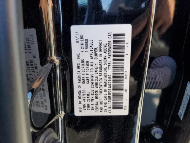 19UUB1F31JA004493 - 2018 ACURA TLX BLACK photo 13