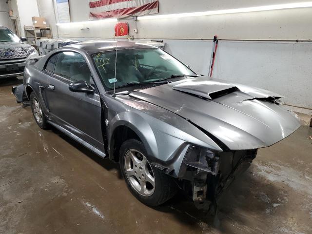 1FAFP40674F234646 - 2004 FORD MUSTANG GRAY photo 4