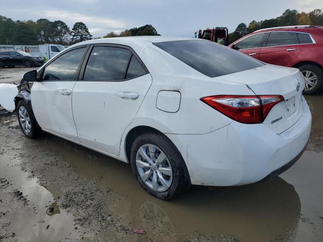 5YFBURHE6FP326630 - 2015 TOYOTA COROLLA L WHITE photo 2