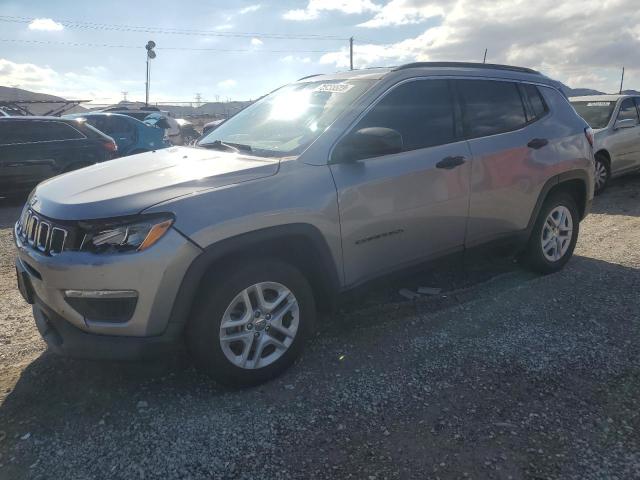 3C4NJCAB6LT158757 - 2020 JEEP COMPASS SPORT SILVER photo 1