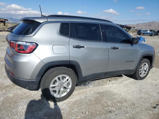 3C4NJCAB6LT158757 - 2020 JEEP COMPASS SPORT SILVER photo 3