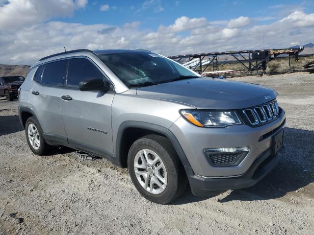 3C4NJCAB6LT158757 - 2020 JEEP COMPASS SPORT SILVER photo 4