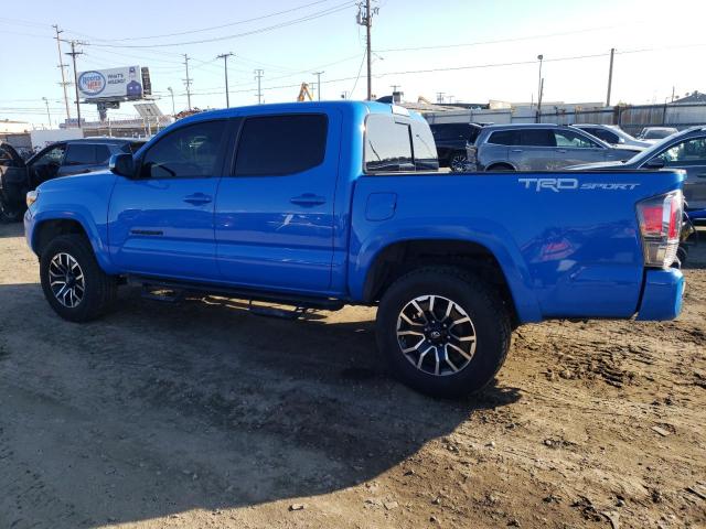 5TFAZ5CN1LX094576 - 2020 TOYOTA TACOMA DOUBLE CAB BLUE photo 2