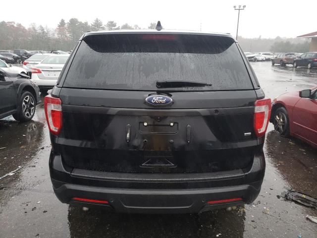 1FM5K8ARXJGB68129 - 2018 FORD EXPLORER POLICE INTERCEPTOR BLACK photo 6