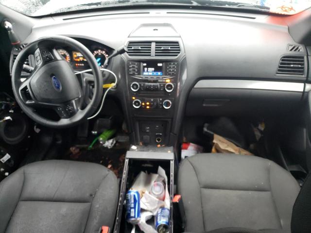 1FM5K8ARXJGB68129 - 2018 FORD EXPLORER POLICE INTERCEPTOR BLACK photo 8