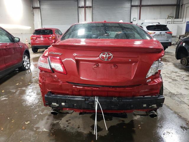 4T1BF3EK6BU753574 - 2011 TOYOTA CAMRY BASE RED photo 6