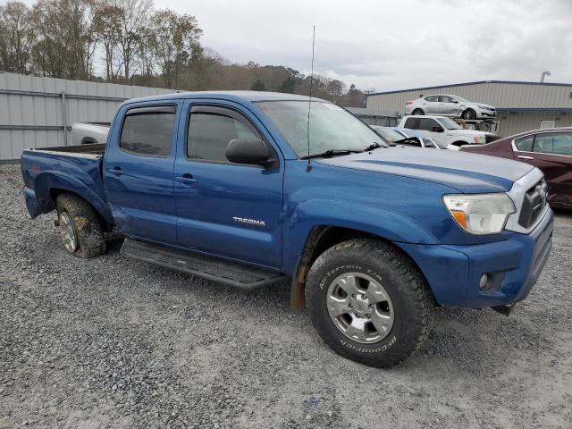 5TFJU4GN3FX086423 - 2015 TOYOTA TACOMA DOUBLE CAB PRERUNNER BLUE photo 4