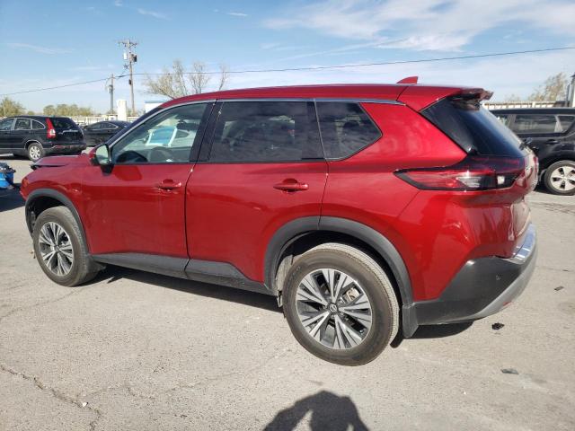 5N1AT3BA7MC818358 - 2021 NISSAN ROGUE SV RED photo 2