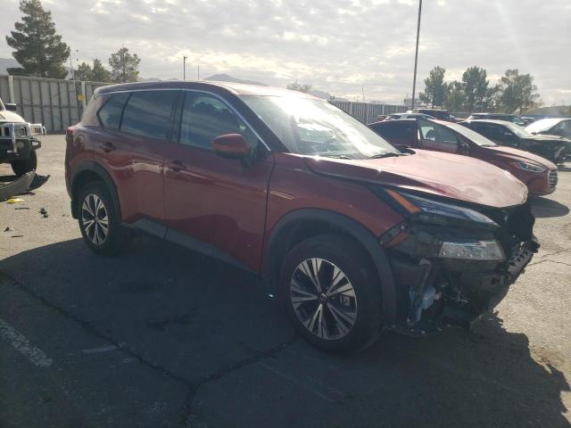 5N1AT3BA7MC818358 - 2021 NISSAN ROGUE SV RED photo 4