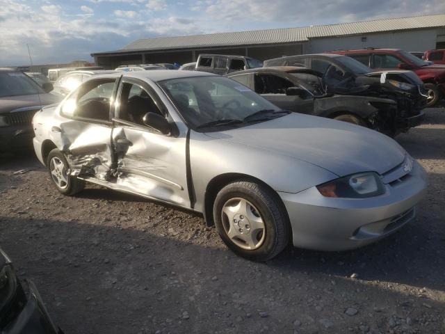 1G1JC52F247139269 - 2004 CHEVROLET CAVALIER SILVER photo 4