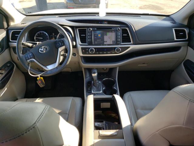 5TDJKRFH5GS343720 - 2016 TOYOTA HIGHLANDER XLE WHITE photo 8