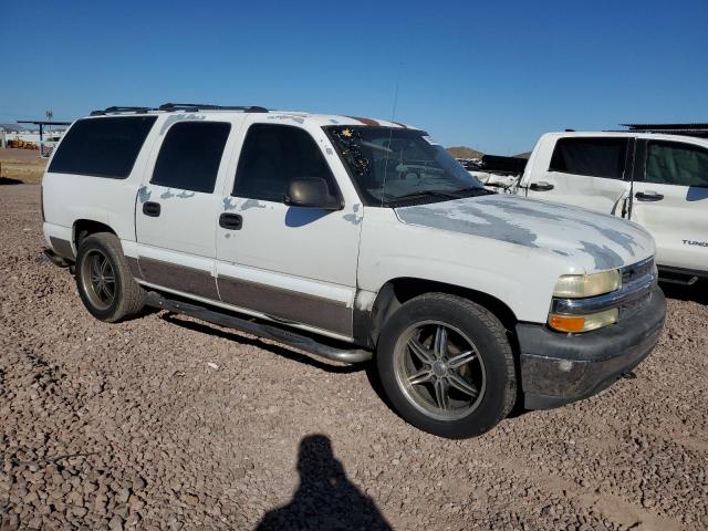 1GNFK16T71J233937 - 2001 CHEVROLET SUBURBAN K1500 WHITE photo 4