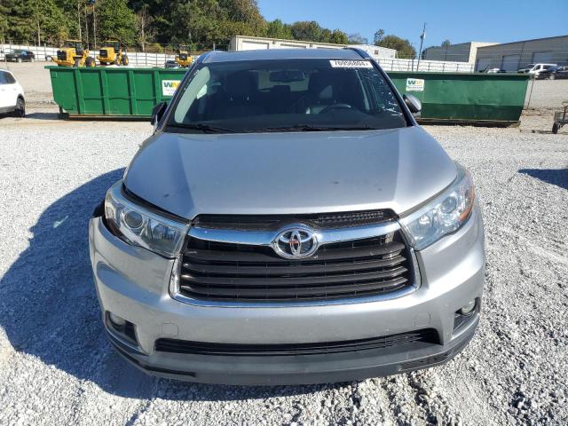 5TDKKRFH3GS121536 - 2016 TOYOTA HIGHLANDER XLE SILVER photo 5