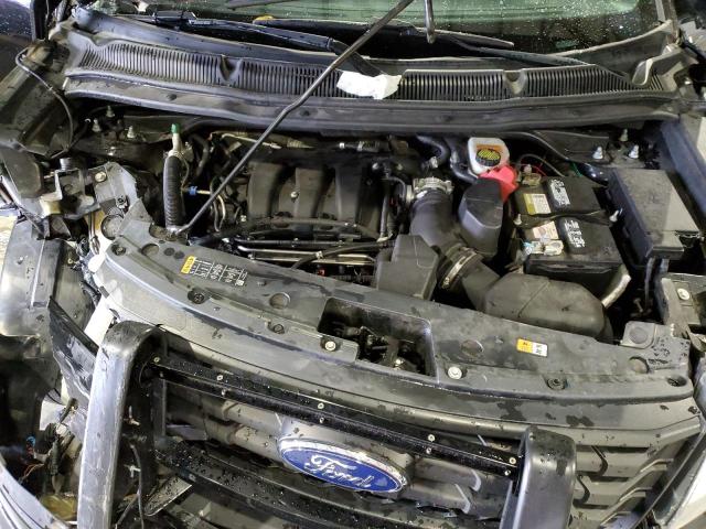 1FM5K8AR6JGB67933 - 2018 FORD EXPLORER POLICE INTERCEPTOR 黑色 照片 12