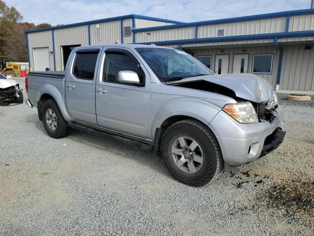 1N6AD0EV7AC442865 - 2010 NISSAN FRONTIER CREW CAB SE SILVER photo 4