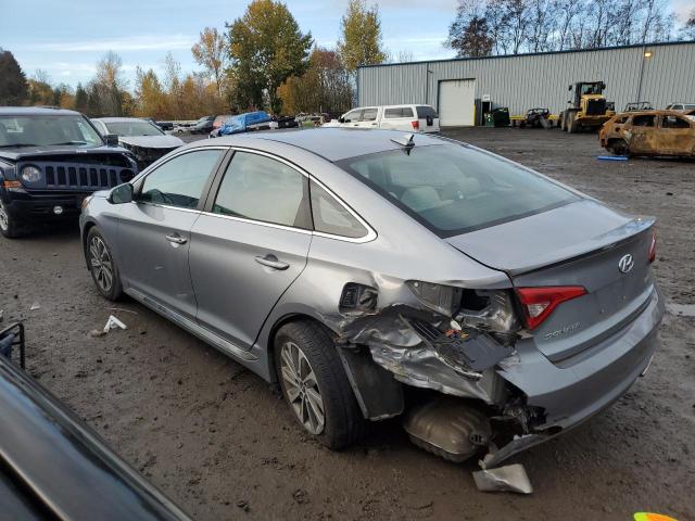 5NPE34AF1GH268124 - 2016 HYUNDAI SONATA SPORT SILVER photo 2